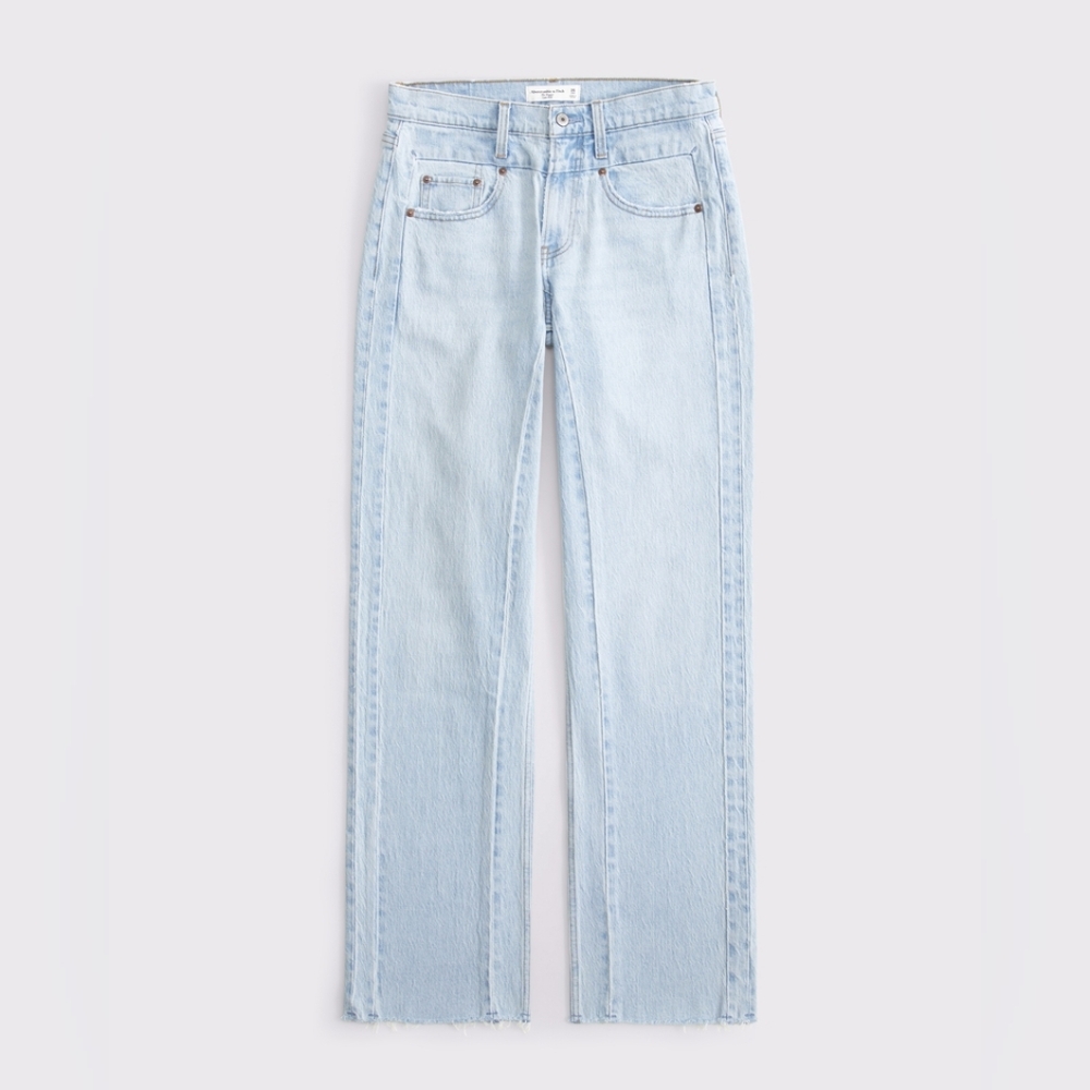 Abercrombie & Fitch Low-rise Baggy Jeans Size 30 Long